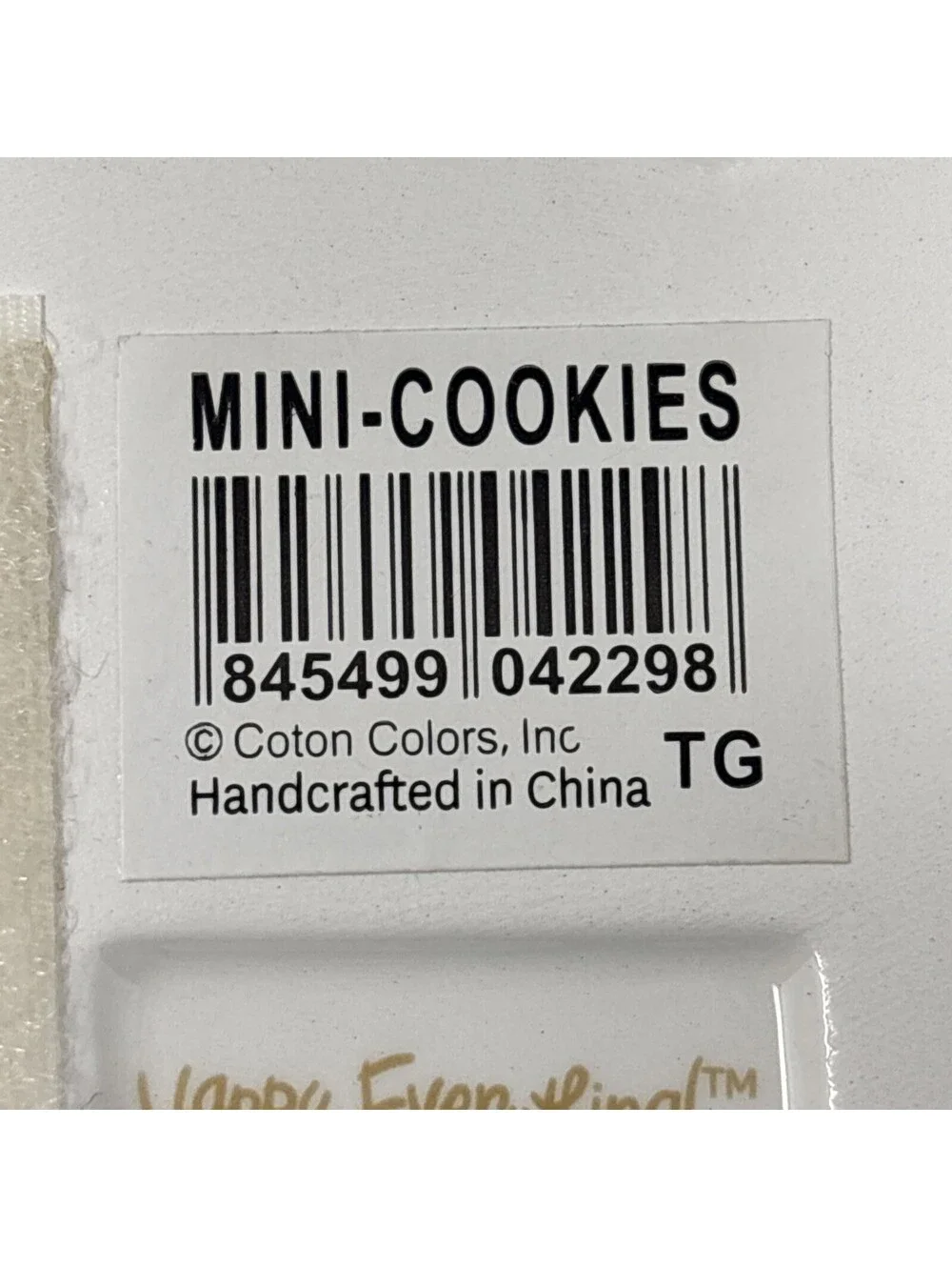 Coton Colors Happy Everything MINI Attachment COOKIES Retired EUC